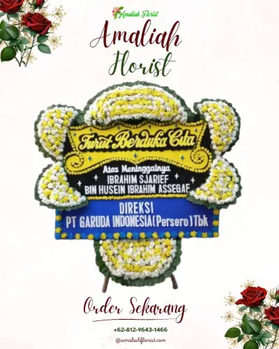 Papan Bunga Duka di Babelan